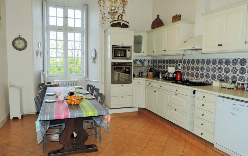 Location de vacances - Château - Manoir à Montreuil-Bonnin - Cuisine