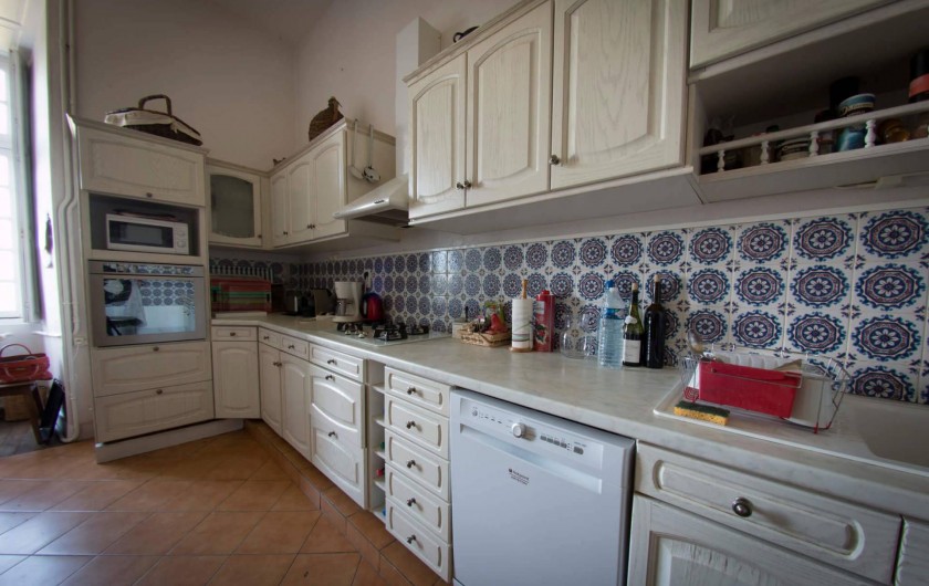 Location de vacances - Château - Manoir à Montreuil-Bonnin - la cuisine