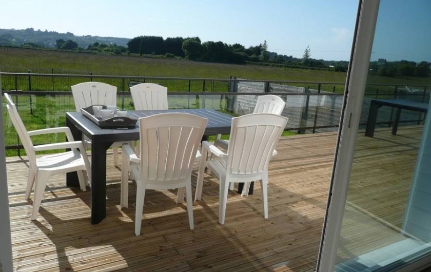 Location de vacances - Gîte à Locquirec - Ty Papy - Terrasse