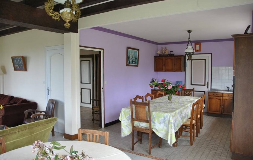 Location de vacances - Gîte à Locquirec - Avel Mor - Salle à manger