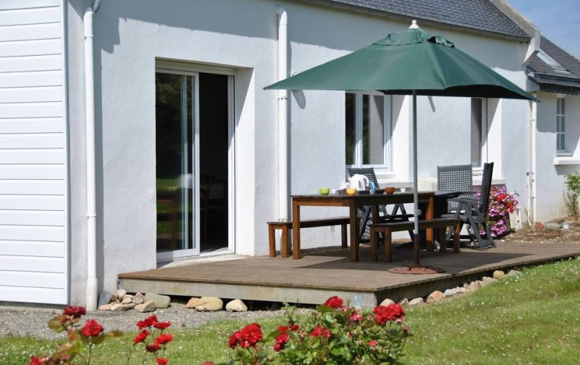 Location de vacances - Gîte à Locquirec - Avel Mor - Terrasse