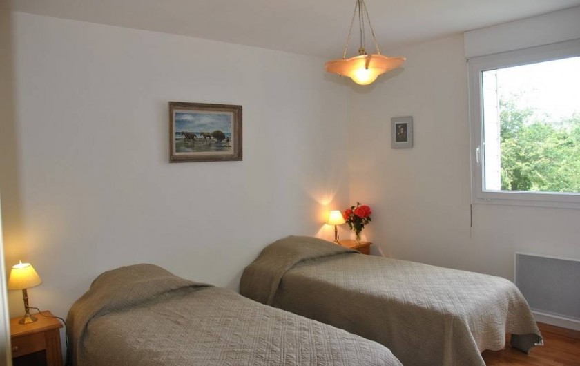 Location de vacances - Gîte à Locquirec - Ty Agathe - Chambre lits simples