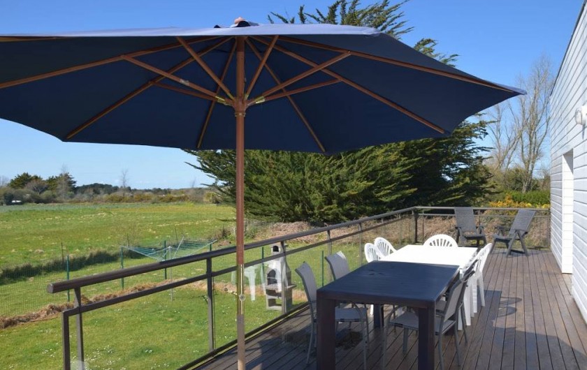 Location de vacances - Gîte à Locquirec - Ty Agathe - Terrasse
