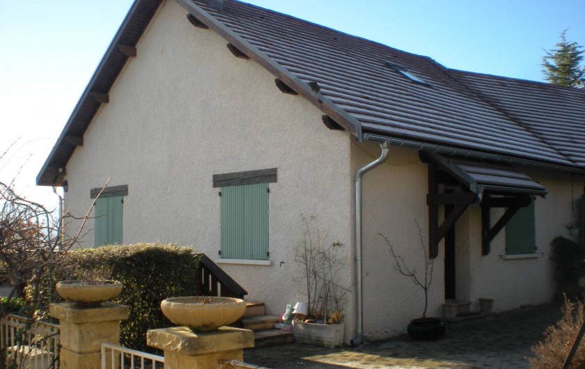 Location de vacances - Gîte à Gap - Vue du côté de l'appartement