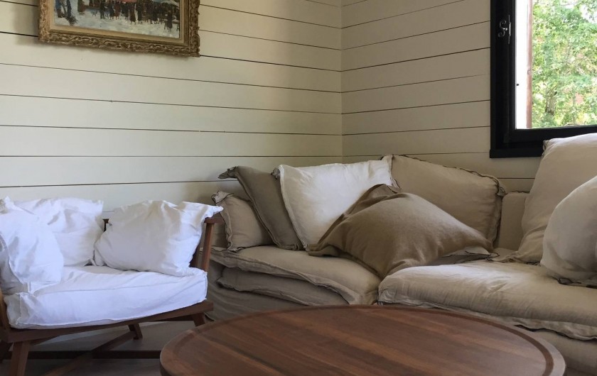 Location de vacances - Chalet à Megève - Le salon cosy et confortable