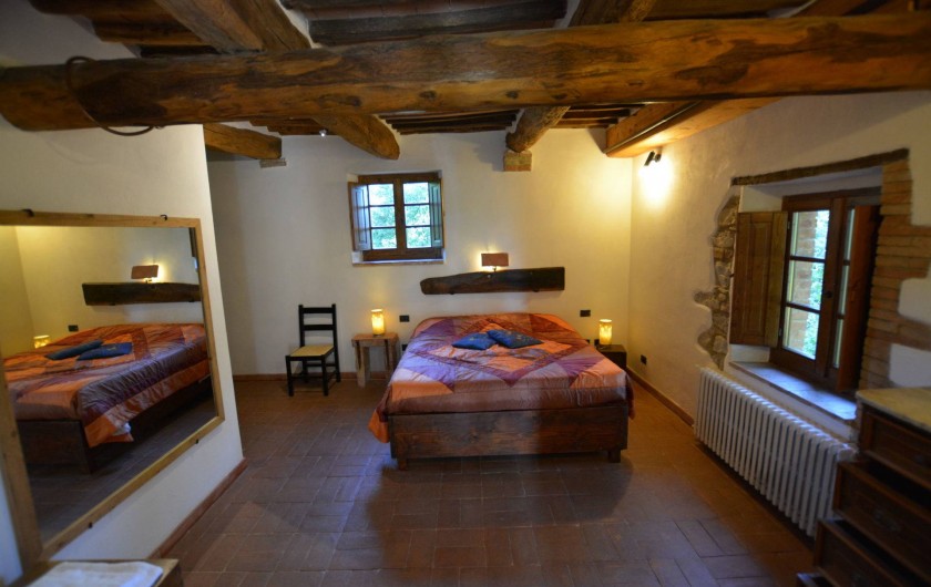 Location de vacances - Appartement à Radicondoli - BED ROOM