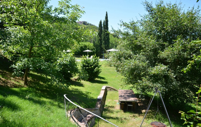 Location de vacances - Appartement à Radicondoli - BBQ