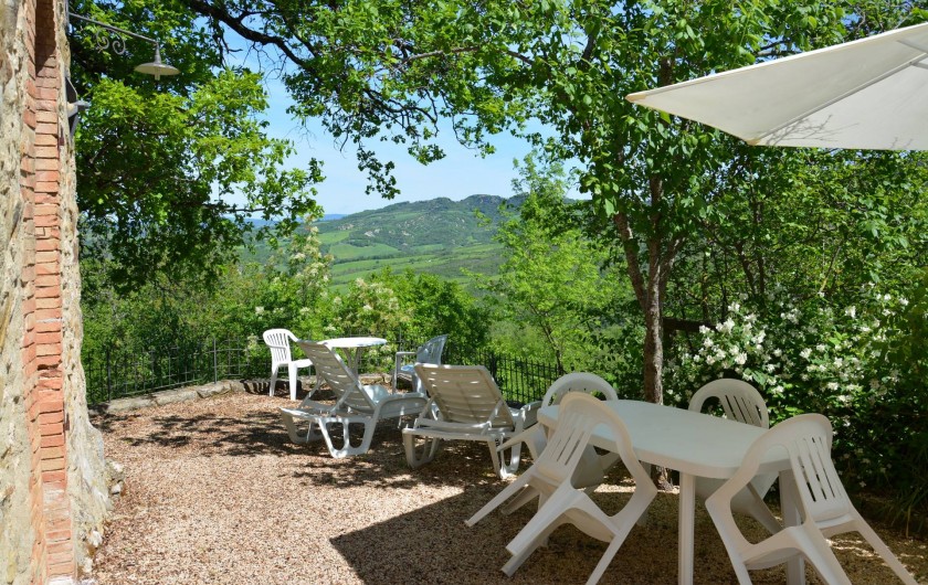 Location de vacances - Appartement à Radicondoli - PRIVATE  GARDEN  LA CASINA