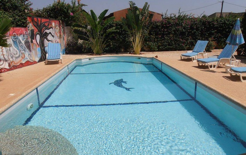 Location de vacances - Villa à Somone - la superbe piscine