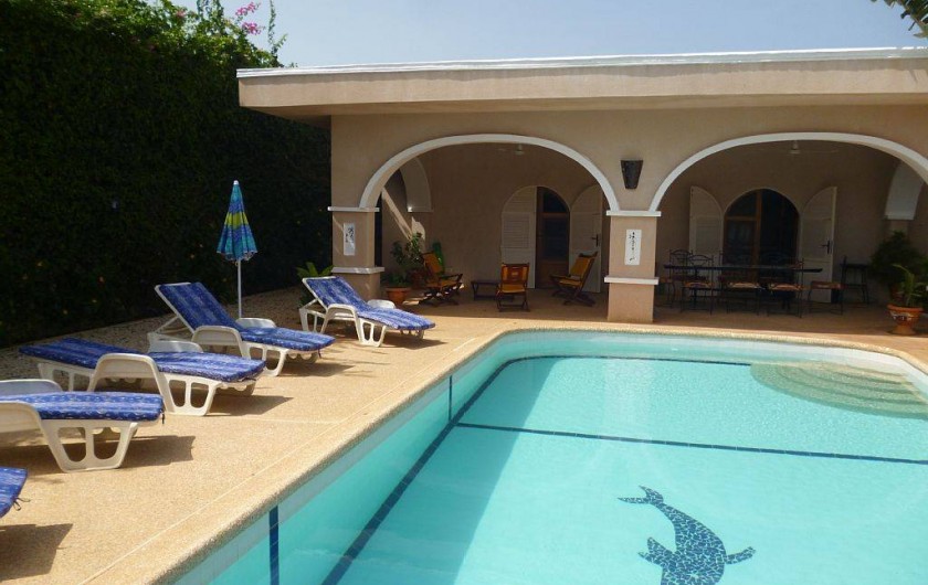 Location de vacances - Villa à Somone - vue générale de la villa