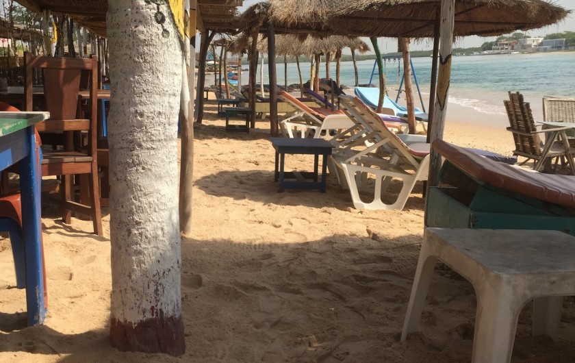 Location de vacances - Villa à Somone - restaurant en bord de la lagune