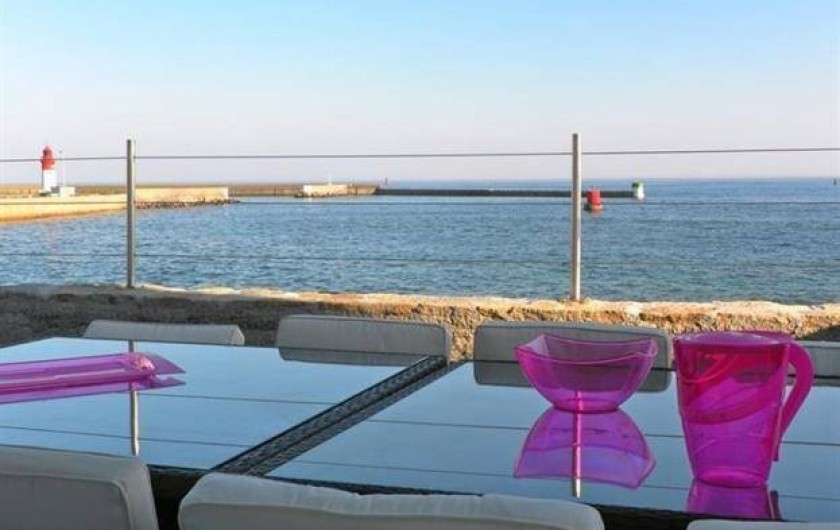 Location de vacances - Chambre d'hôtes à Guilvinec - Vue splendide  de la terrasse