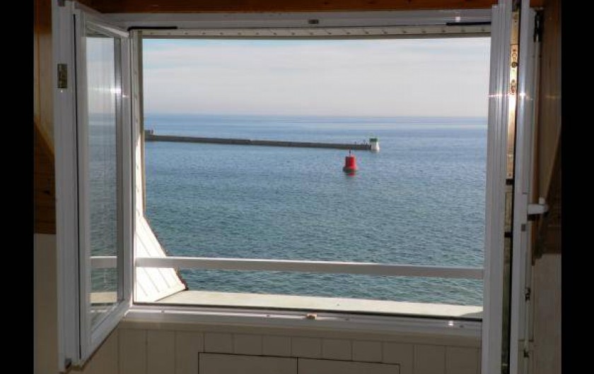 Location de vacances - Chambre d'hôtes à Guilvinec - vue du 2ème étage