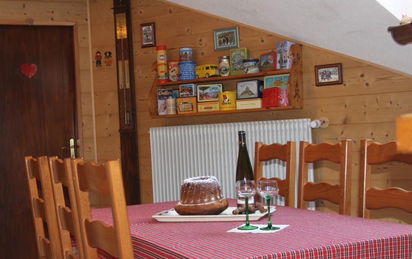 Location de vacances - Gîte à Nothalten - La salle à manger