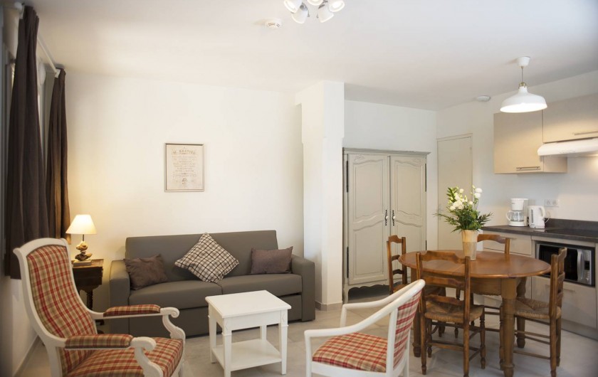 Location de vacances - Appartement à Martigues - Salon appartement