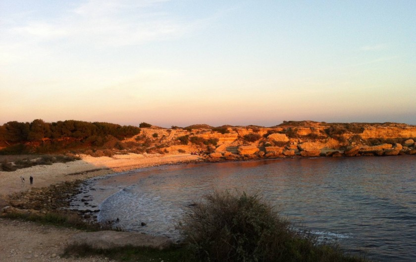 Location de vacances - Appartement à Martigues - Plage de l'Arquet accessible aussi à 5 minutes à pied de Joncas