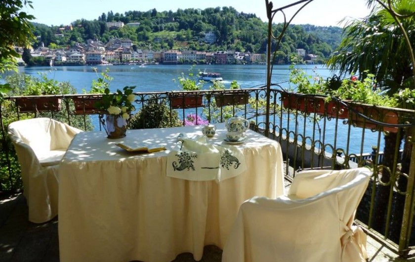 Location de vacances - Villa à Isola San Giulio - terrasse