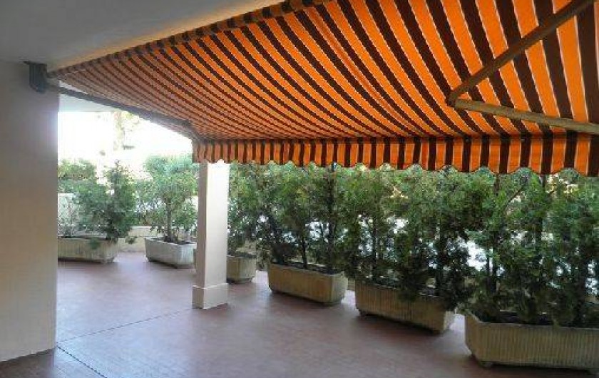 Location de vacances - Appartement à Cannes - Cannes beach- Terrasse -partie découverte