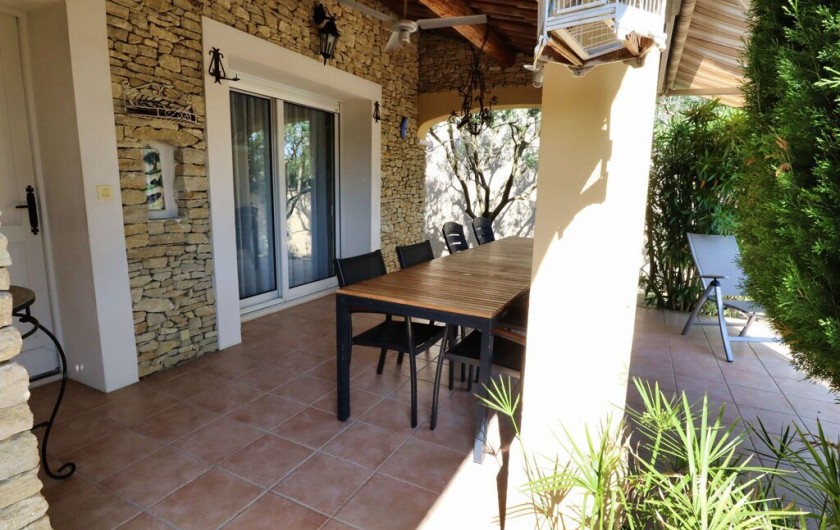 Location de vacances - Villa à Caromb - Terrasse Sud