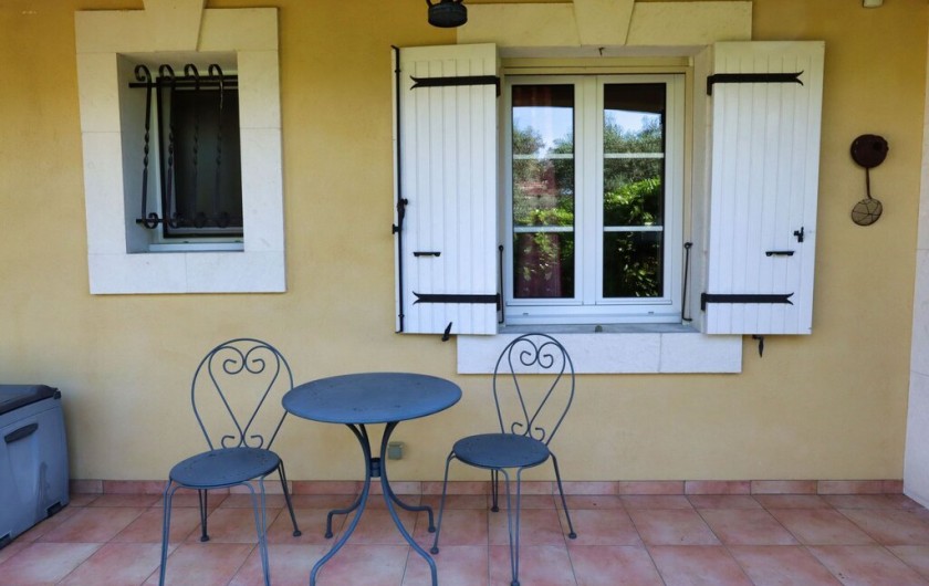 Location de vacances - Villa à Caromb - Terrasse nordd