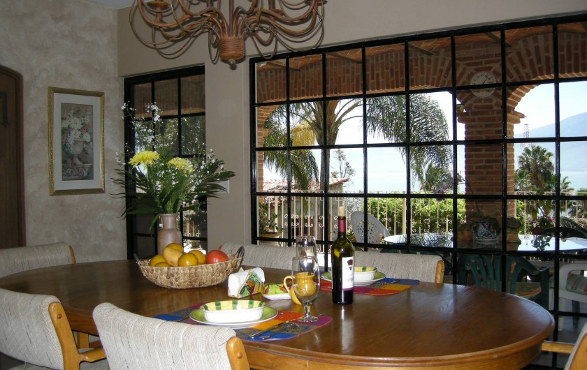 Location de vacances - Villa à Ajijic - Salle à dîner