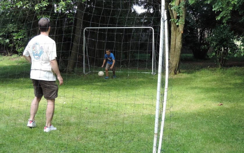 Location de vacances - Gîte à Lontzen - Une autre partie du jardin pour la pratique du foot
