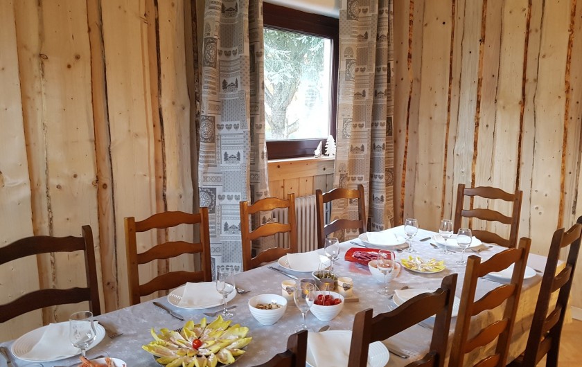 Location de vacances - Villa à La Bresse - Salle à manger