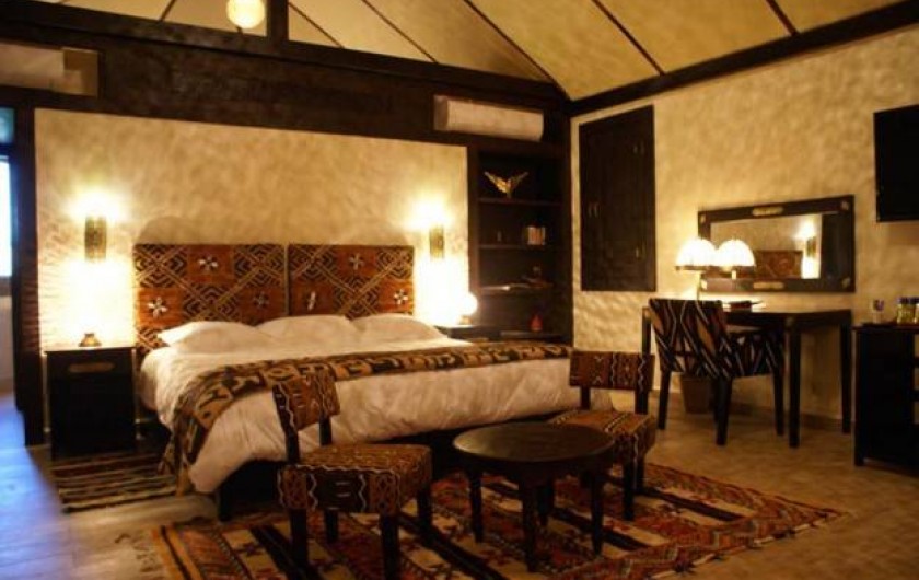 Location de vacances - Riad à Marrakech - Suite sous tente caïdale Africa prés de la villa à Marrakech avec piscine