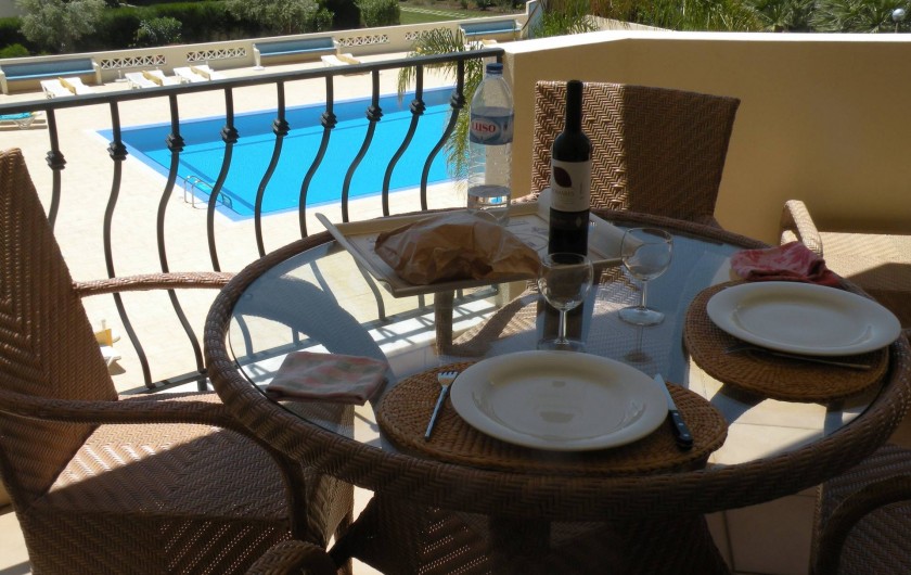 Location de vacances - Appartement à Albufeira - VUE DU SEJOUR