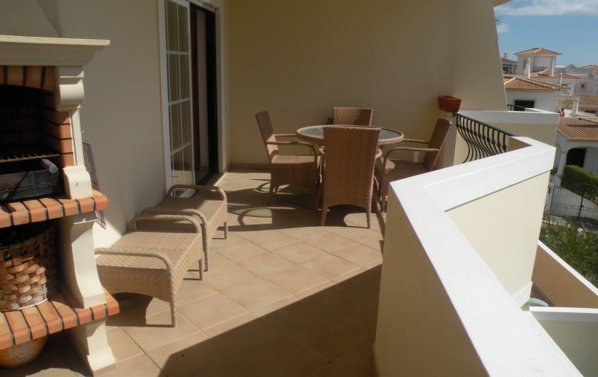Location de vacances - Appartement à Albufeira - BALCON TERRASSE AVEC BARBECUE