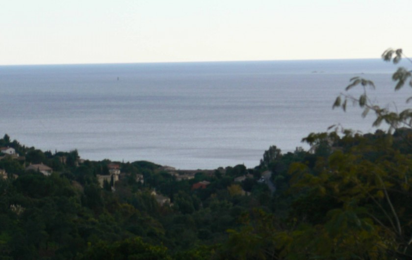 Location de vacances - Villa à Roquebrune-sur-Argens - Vue mer