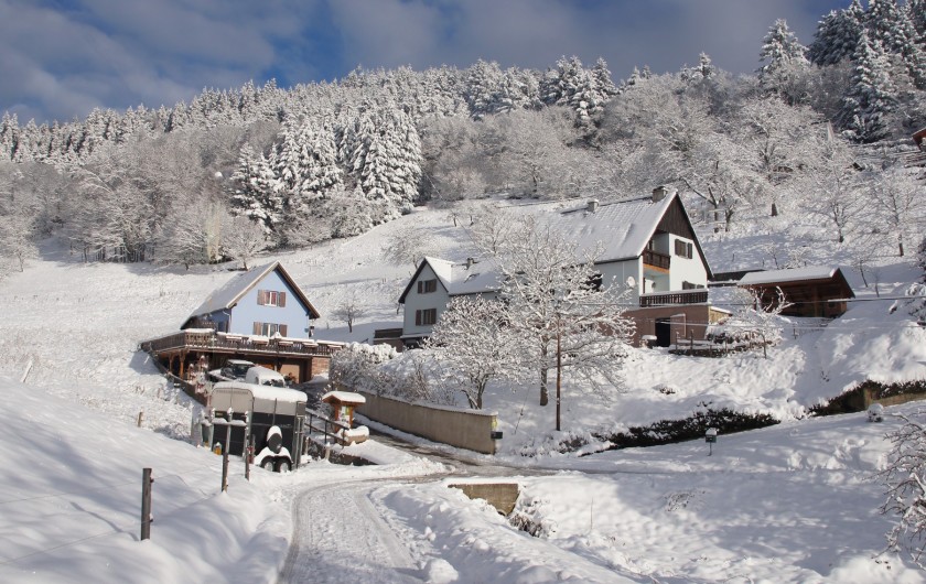 Location de vacances - Gîte à Hohrod - L'hiver à Hohrod