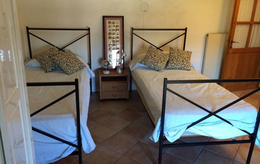 Location de vacances - Maison - Villa à Marano di Valpolicella - Chambre bleue du 2eme etage