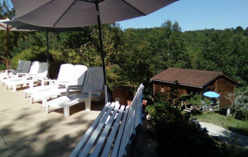 Location de vacances - Chalet à Marquay - Chalets Fanlac/Siorac