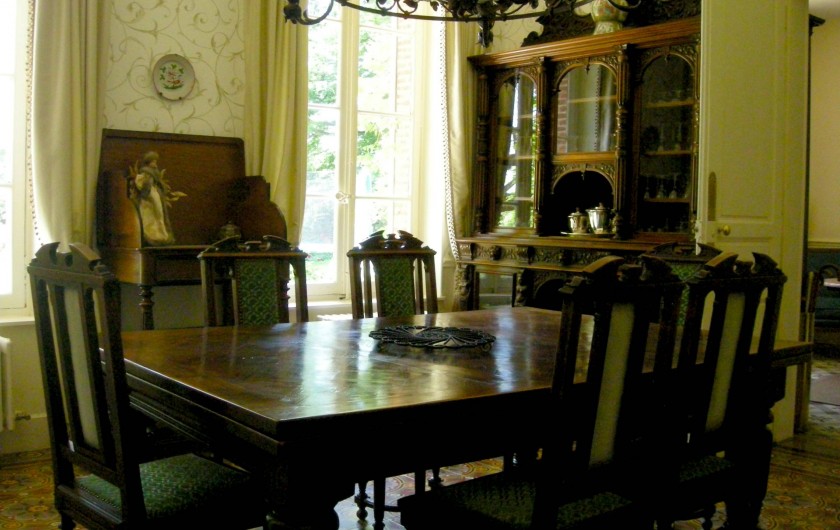 Location de vacances - Château - Manoir à Boissy-lès-Perche - Salle à Manger