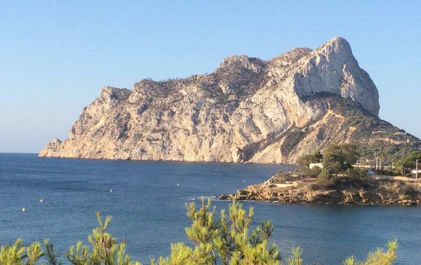 Location de vacances - Appartement à Calp - Le fameux Peñon de Ifach