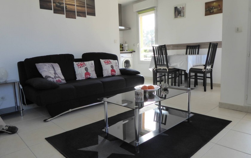 Location de vacances - Appartement à Antibes - La pièce principale