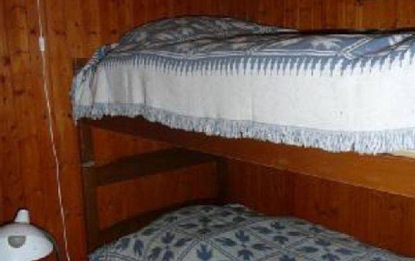 Chambrette avec lits superposés