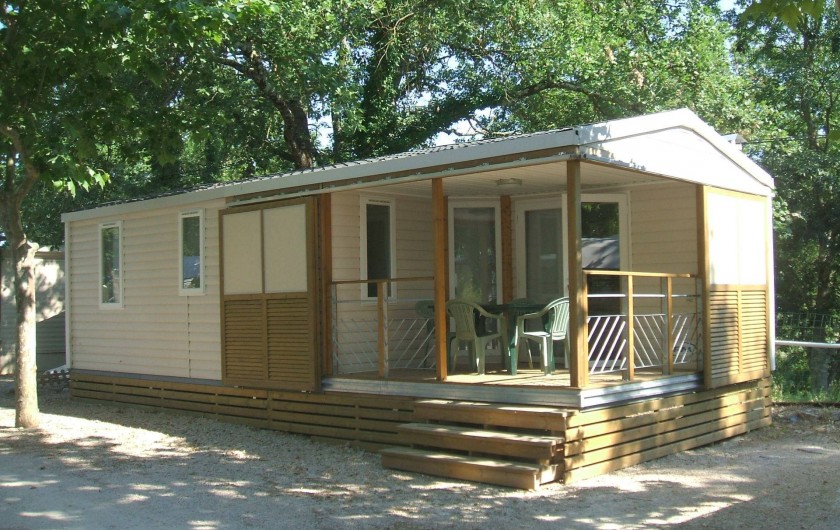 Location de vacances - Bungalow - Mobilhome à Tourrettes - MOBIL-HOME 4/6 PERSONNES TOUT CONFORT-CLIMATISATION