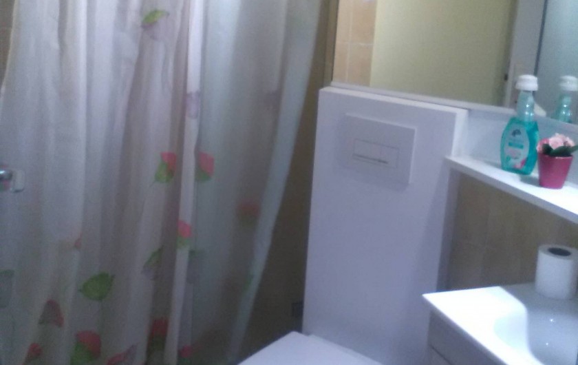 Location de vacances - Appartement à Cannes la Bocca - Douche/ WC