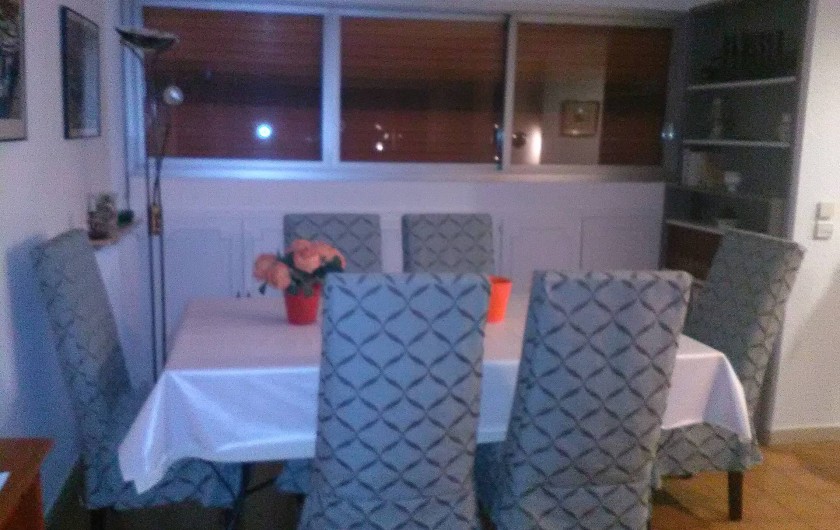 Location de vacances - Appartement à Cannes la Bocca - Salle à manger