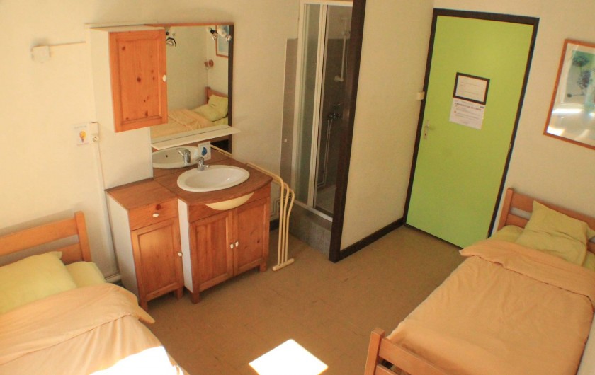 Location de vacances - Gîte à Saint-Julien-en-Vercors - Chambre 2 lits