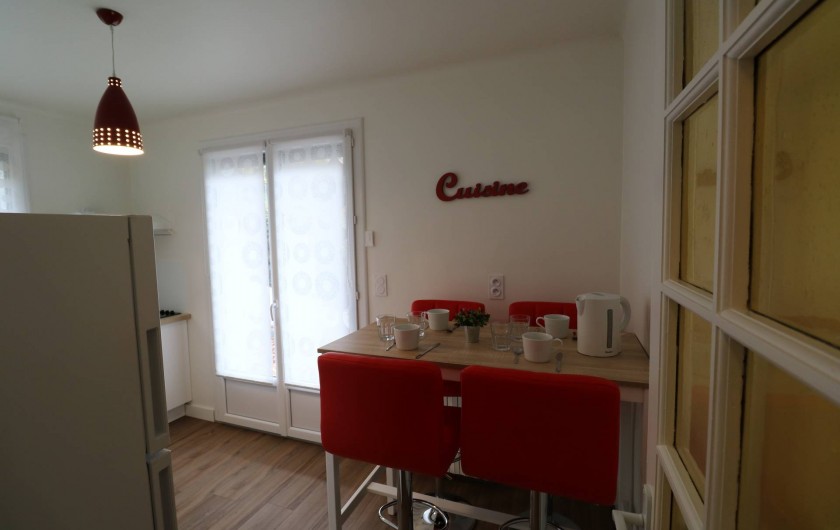 Location de vacances - Appartement à Aix-les-Bains - lits superposés avec lit-tiroirs