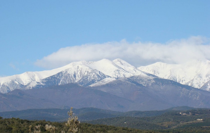 Location de vacances - Villa à Le Boulou - panorama vu de la maison