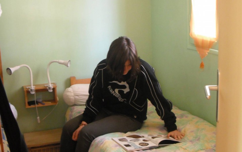 Location de vacances - Villa à Le Boulou - chambre 3 lits