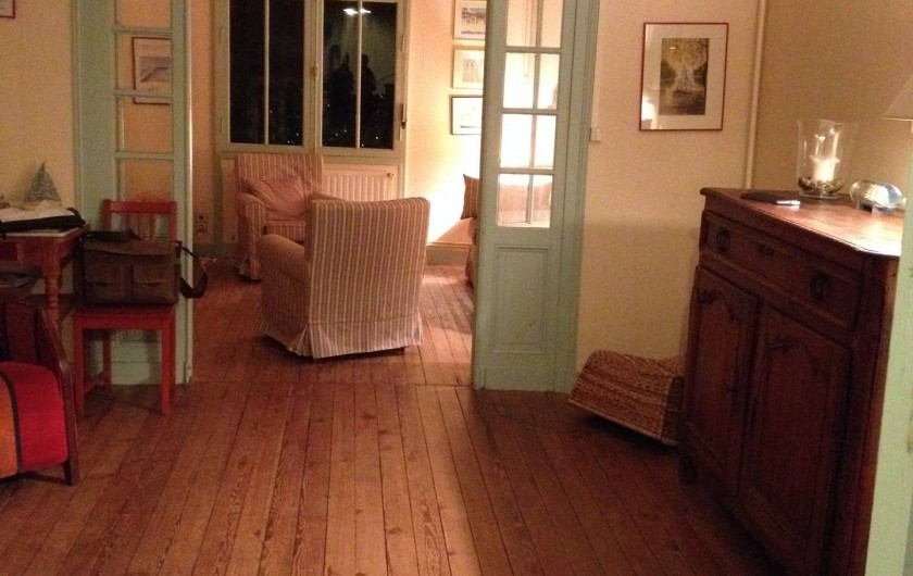 Location de vacances - Villa à Arcachon - Salon et salon cheminée