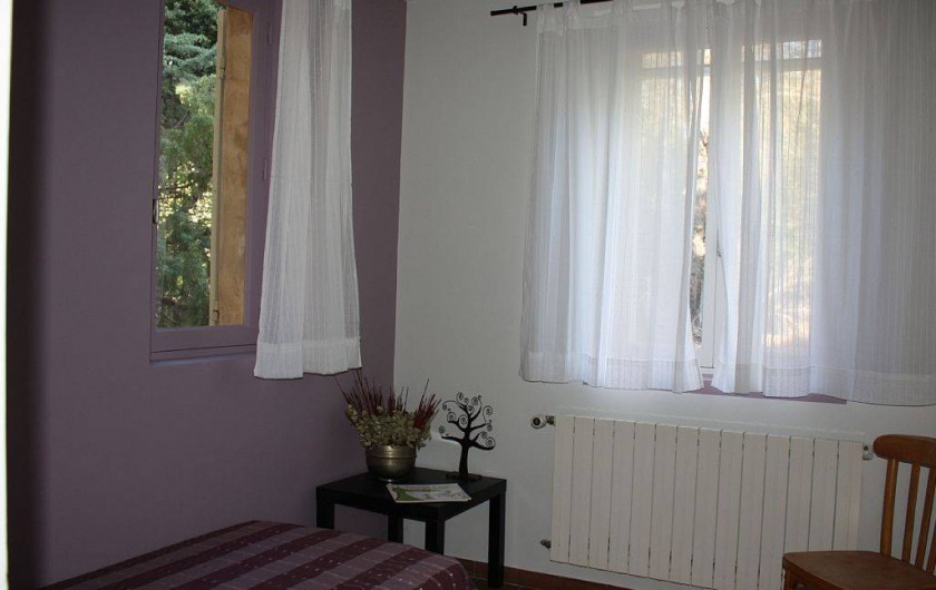 Location de vacances - Villa à Cucuron - Chambre rose