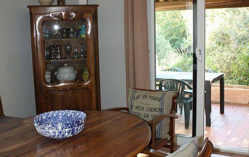 Location de vacances - Villa à Cucuron - Séjour, salle à manger