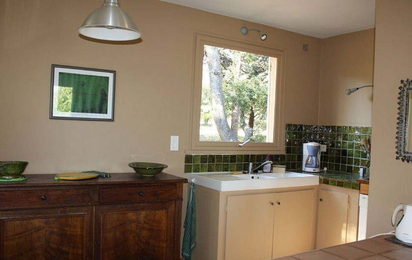 Location de vacances - Villa à Cucuron - Cuisine américaine