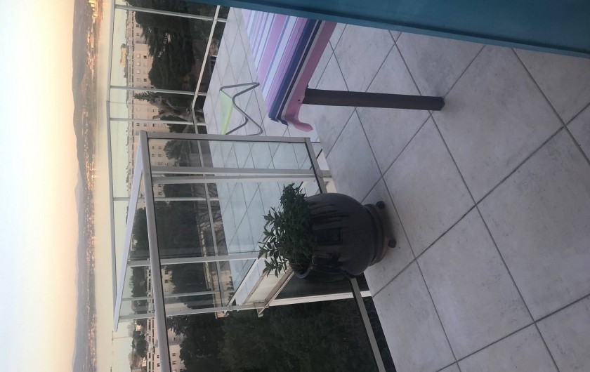 Location de vacances - Chambre d'hôtes à Sète - Terrasse de la chambre